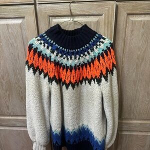 PilcroColorful Patterned Women's Sweater